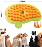 Cepillo Vaporizador 3 en 1 para Gatos y Perros